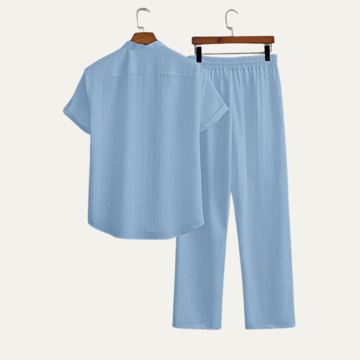 The Glenford Hill Men’s Linen Summer Soft Set – Shirt & Pants