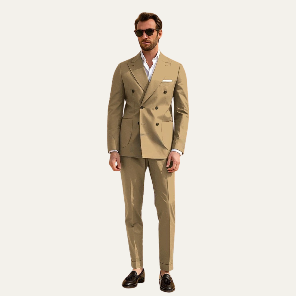 The Rutherford Men’s Double Breasted Smart Suit