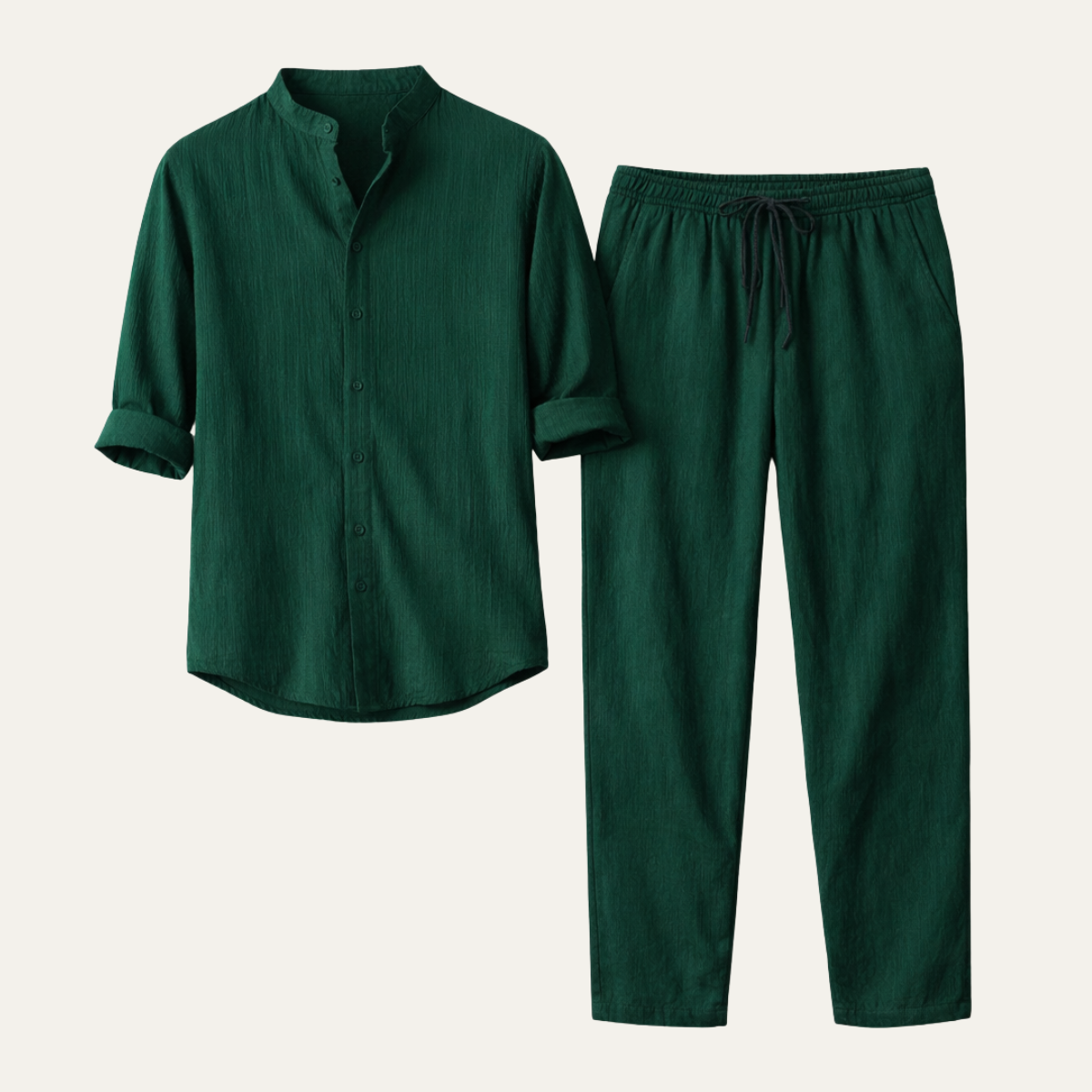 The Marble Arch  Men’s Summer Casual Set – Shirt & Pants