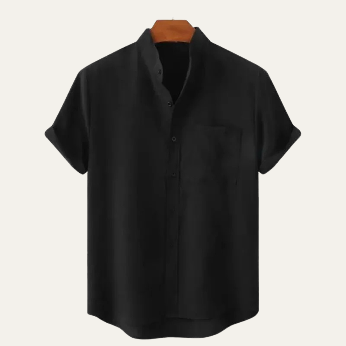 The Creststone Men’s Casual Linen Summer Beach Shirt