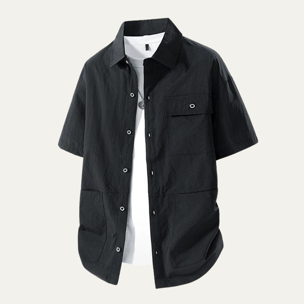 The Vernazza Men’s Casual Lightweight Button Down Shirt