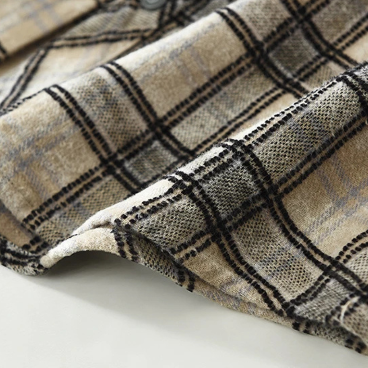 The Southgate Men’s Vintage Plaid Brushed Shirt