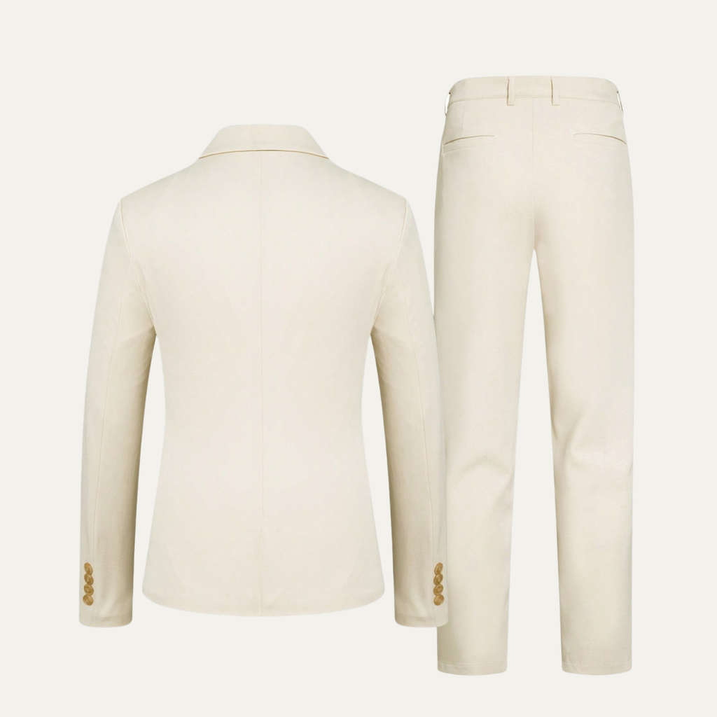 The Brookfield Men’s Slim Fit Suit Set – Modern Blazer and Pants Elegant Set