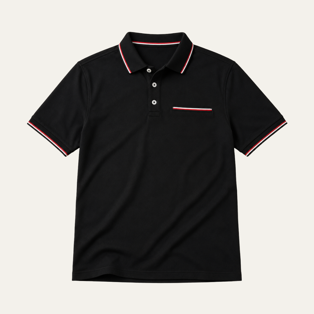 The Brenton Men’s Smart Golf Polo Shirt