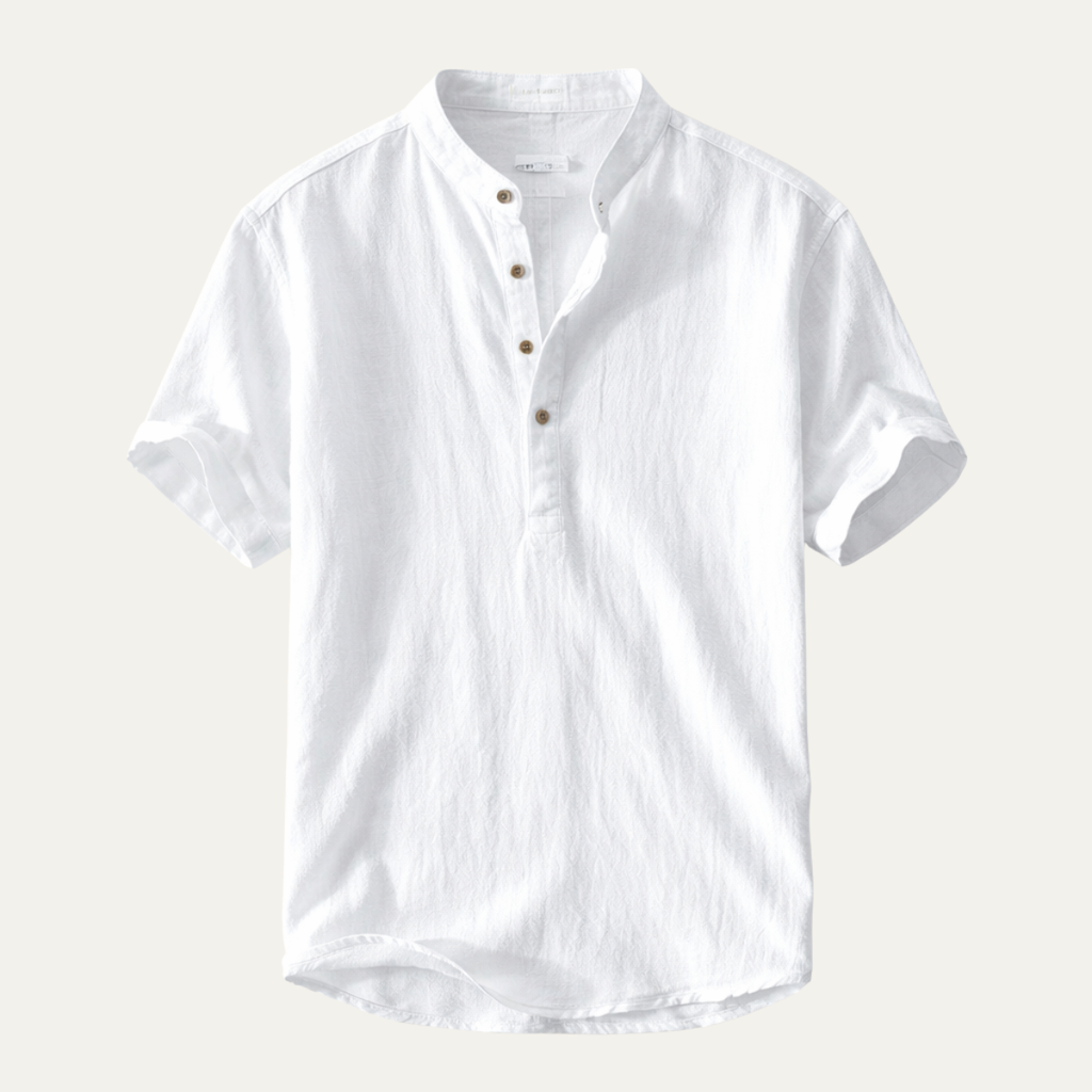 The Voghera Men's Short Sleeve Button Shirt