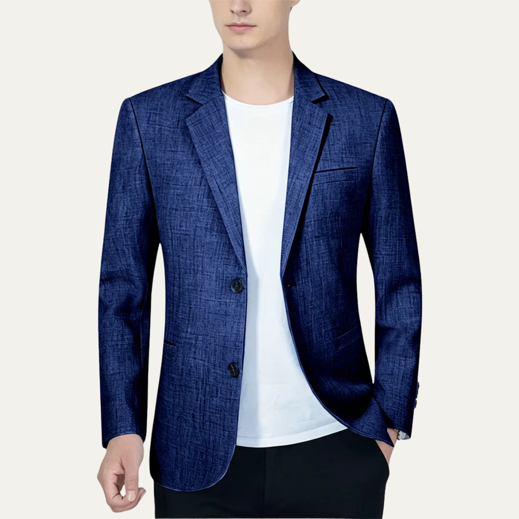The Milford Men’s Linen Blazer Jacket