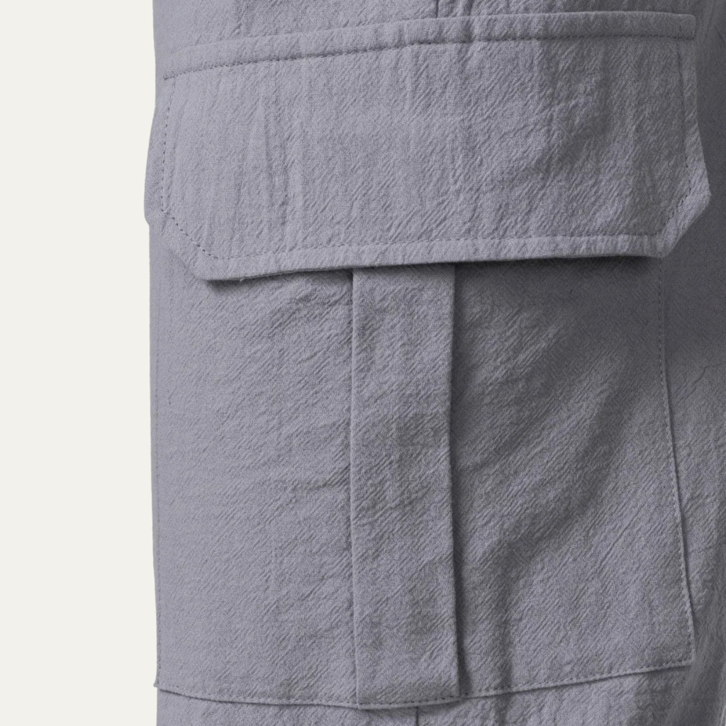 The Silverridge Men’s Loose Fit Multi Pocket Soft Cargo Pants