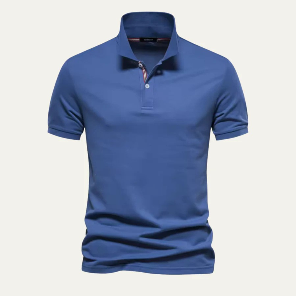 The Elmwood Men’s Cotton Smart Polo Shirt