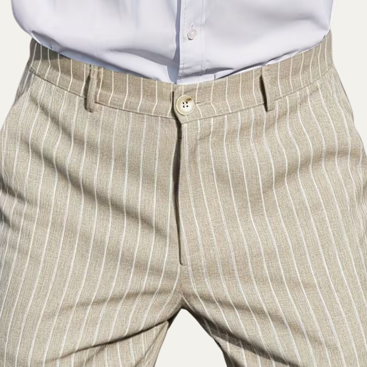 The Coolangatta Men’s Vertical Stripe Tailored Smart Dress Pants
