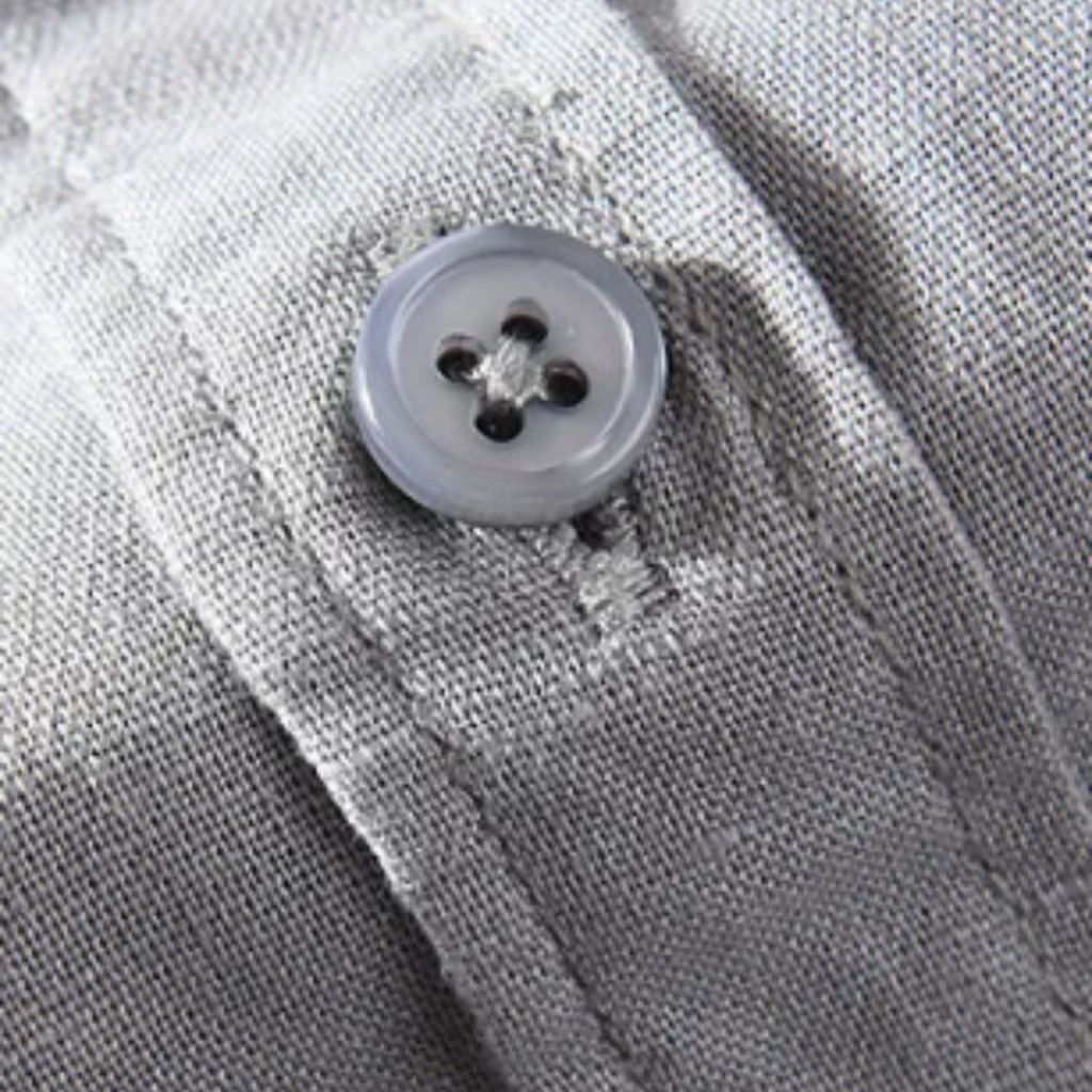 The Willowfield Men’s Summer Linen Cotton Casual Shirt