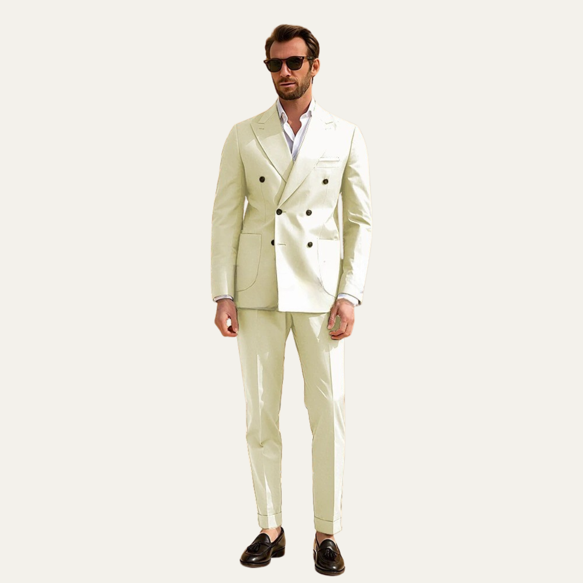 The Rutherford Men’s Double Breasted Smart Suit