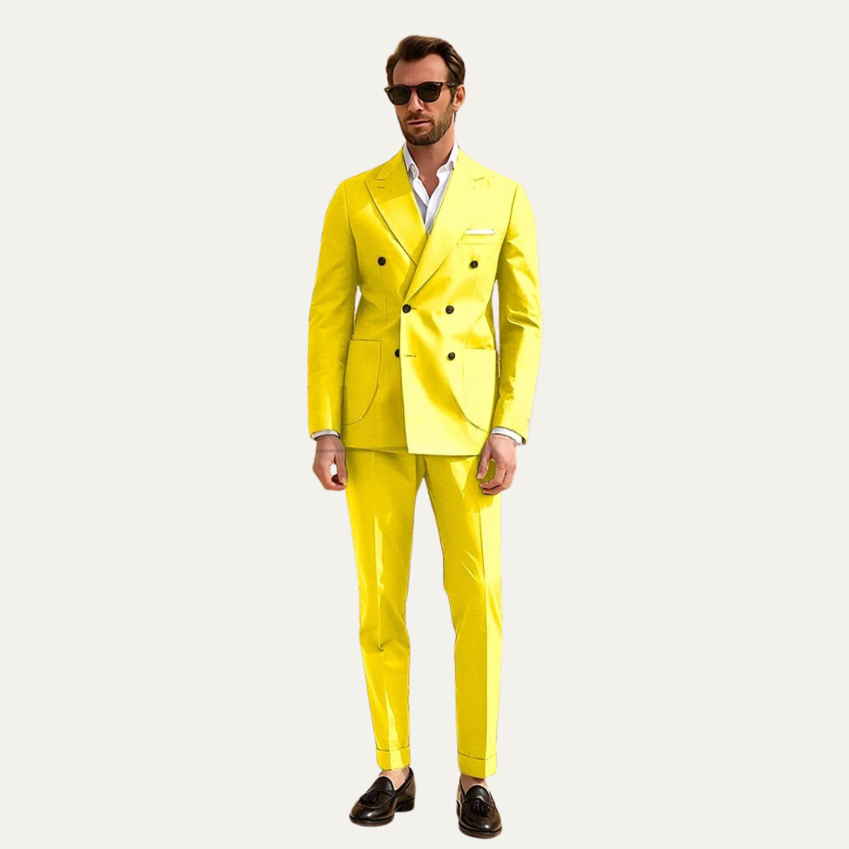 The Kenwood Men’s Double Breasted Wedding Suit
