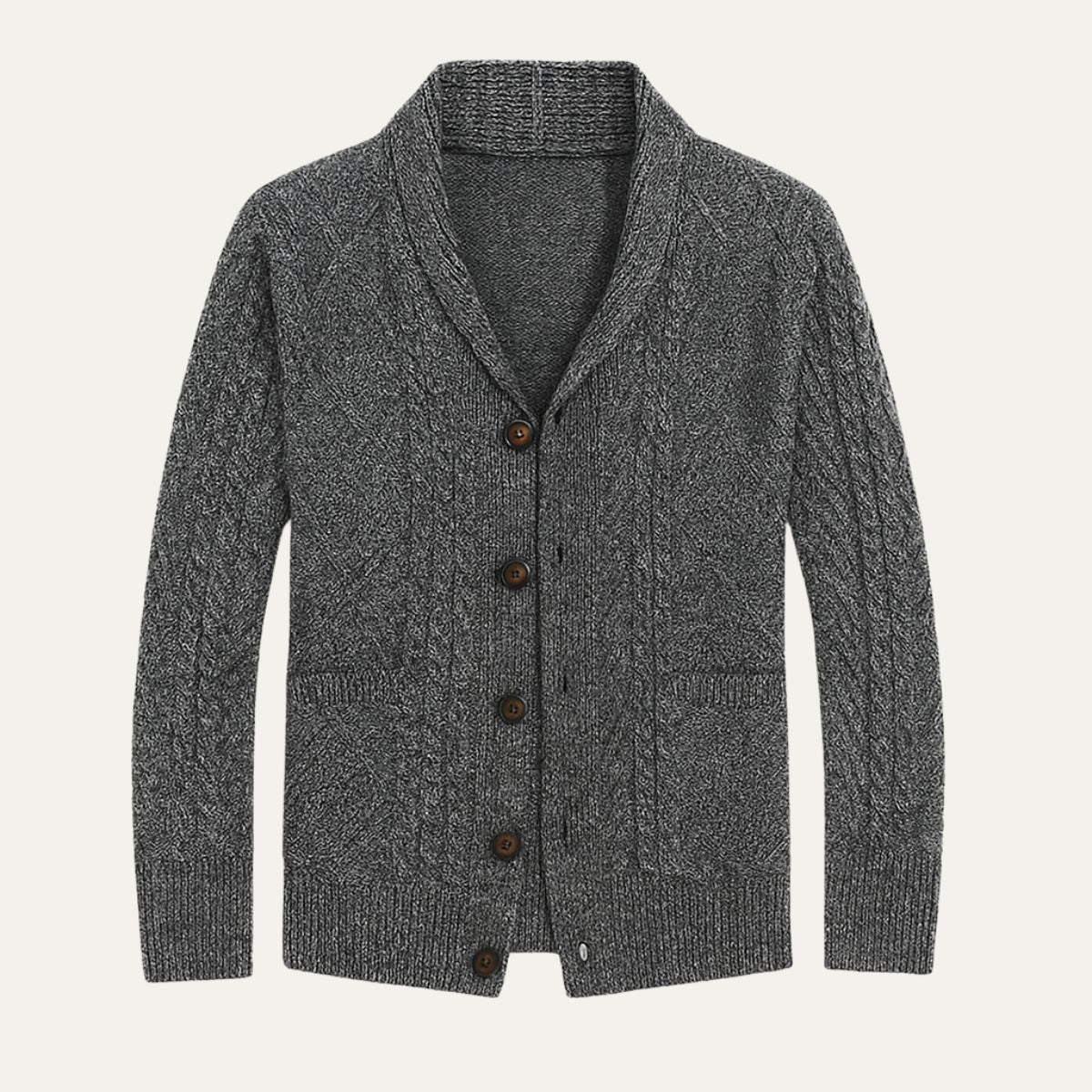 Men's 100% Cashmere Cardigan