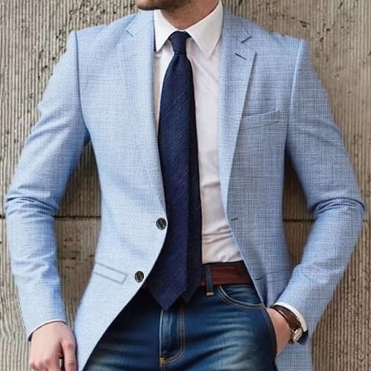 The Brenton Men's Smart Casual Slim Fit Blazer
