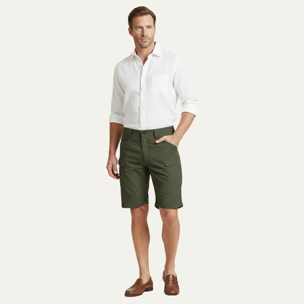 The Springdale Men’s Practical Casual Summer Cargo Utility Shorts