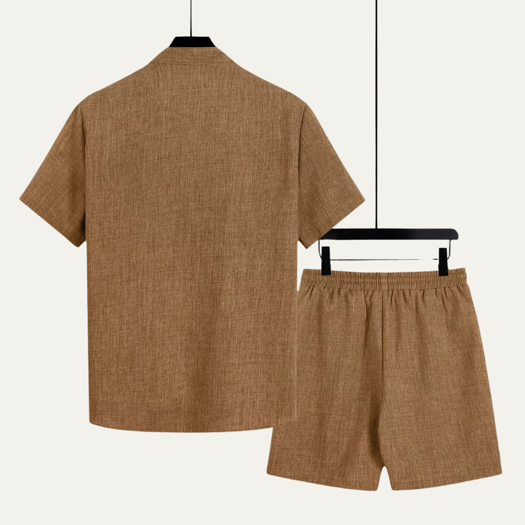 The Mayfield Men’s Linen Matching Set