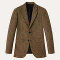 The Jefferson Men’s Classic Herringbone Tweed Blazer