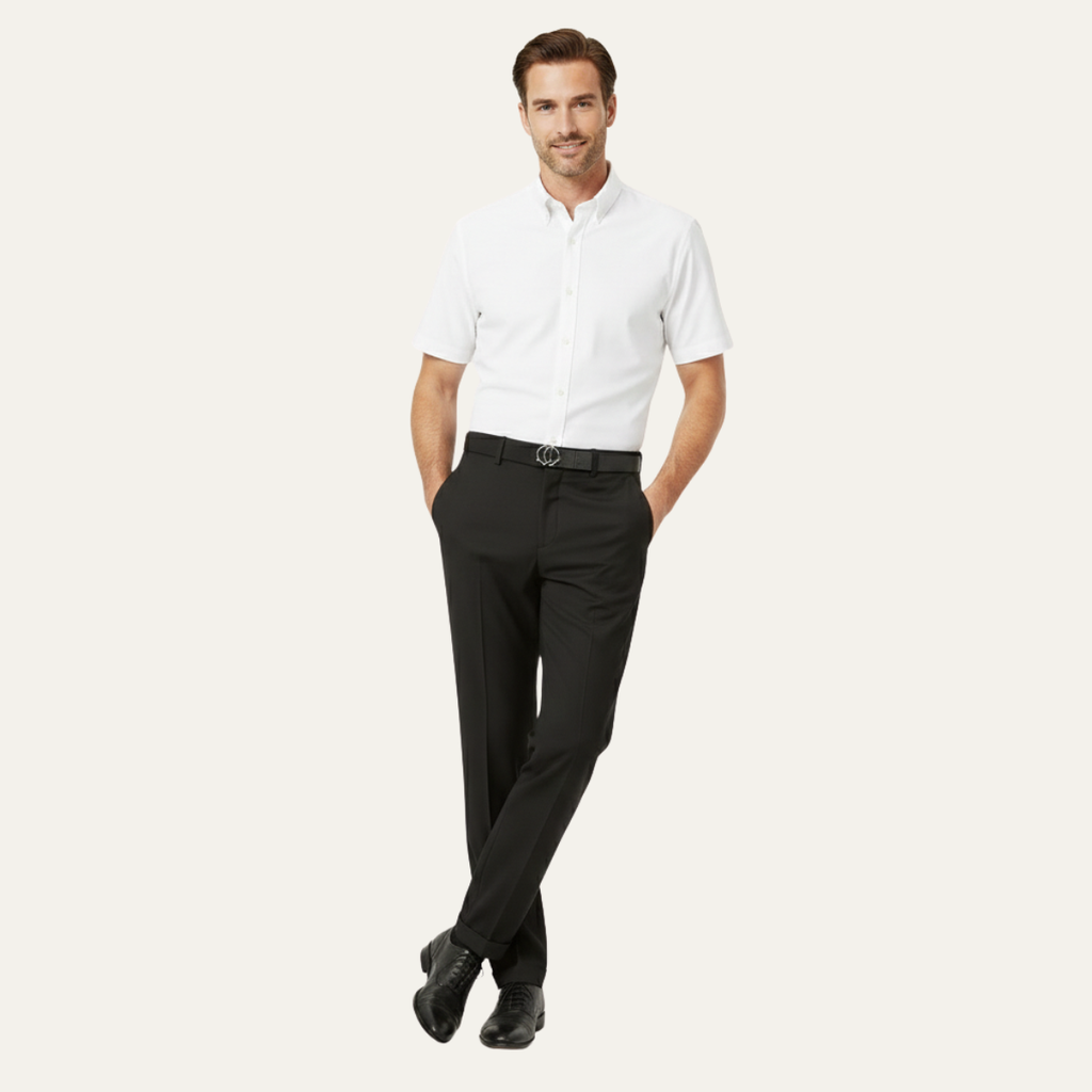 The Northshore Men’s Slim Fit Pleated Linen Dress Pants