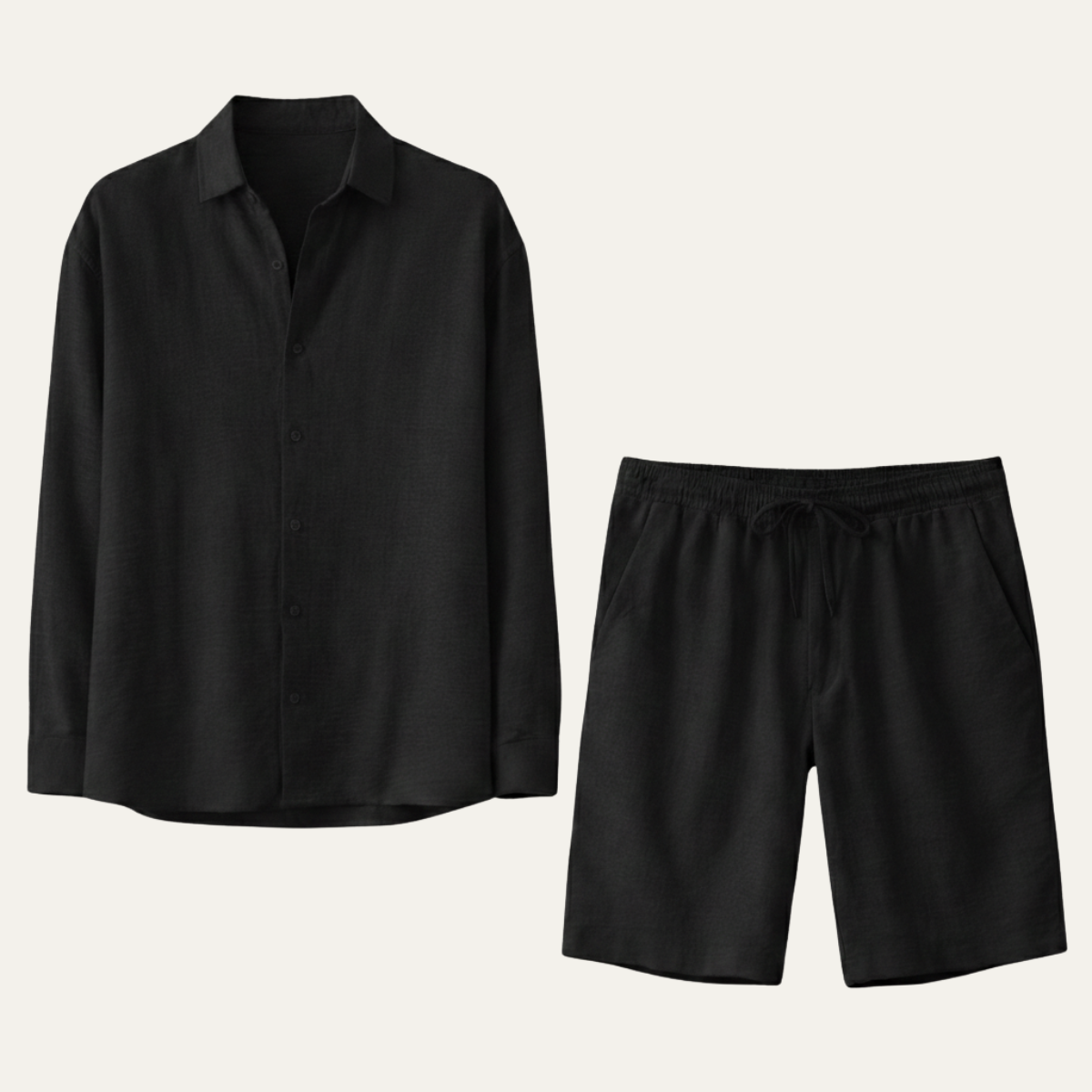 The Brighton Men’s Relaxed Oversized Cotton Button Up Shirt
