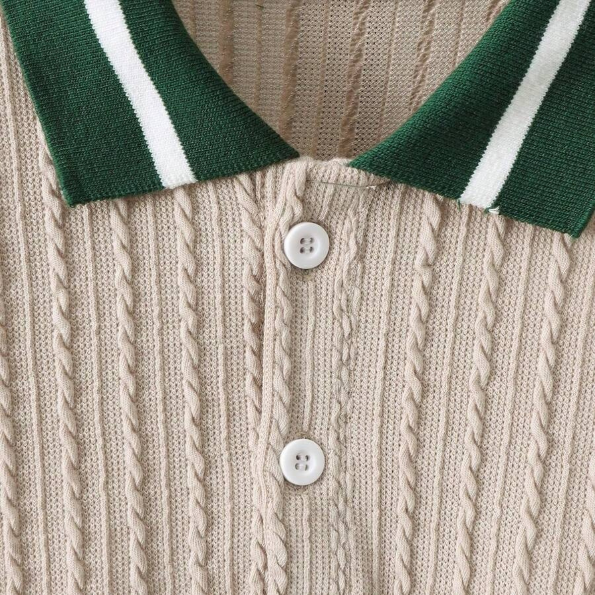 The Portwell Men's Knit Polo Matching Set