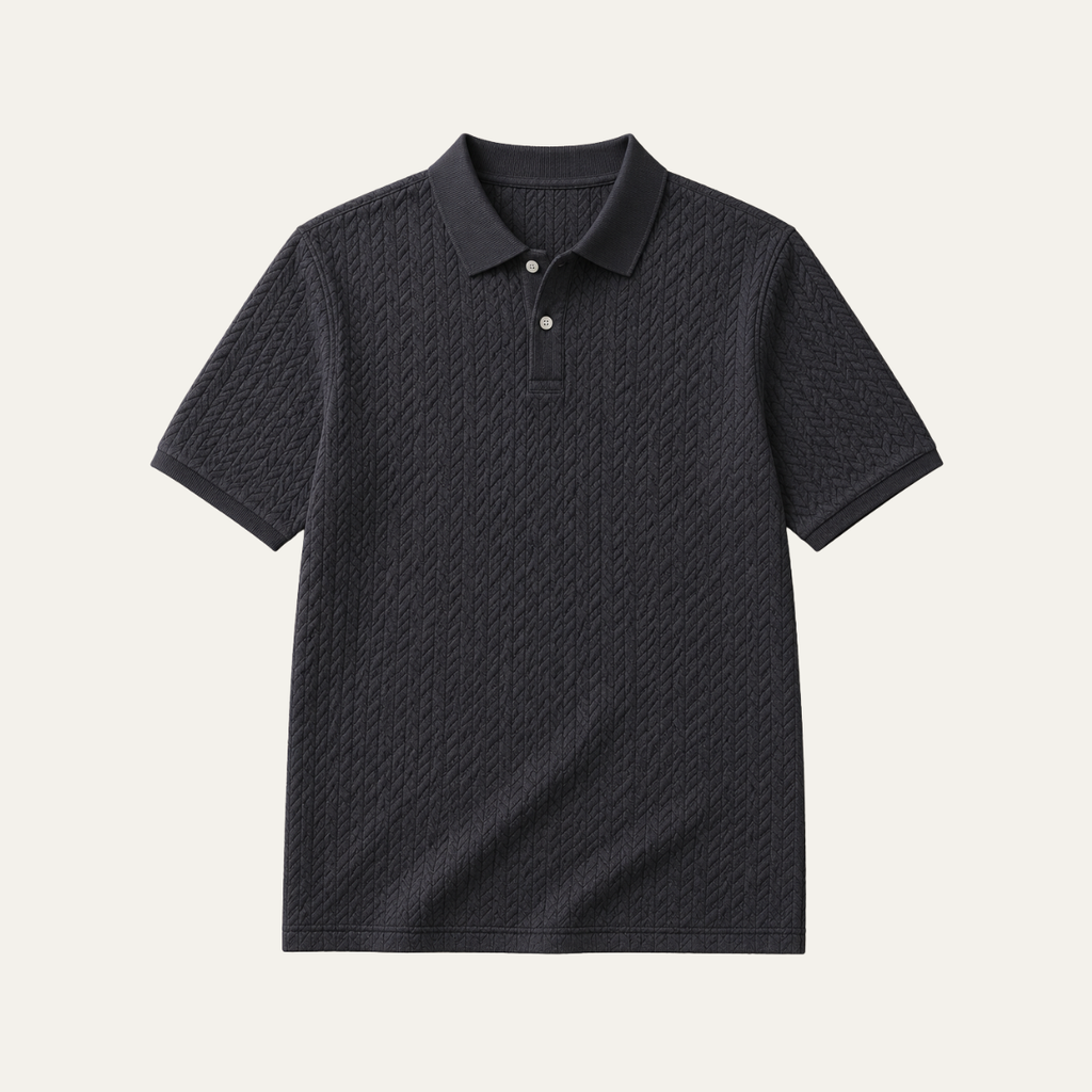 The Ridgeway Men’s Smart Knit Polo Shirt