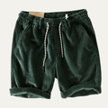 The Bellmont Men’s Comfortable Casual Drawstring Corduroy Shorts