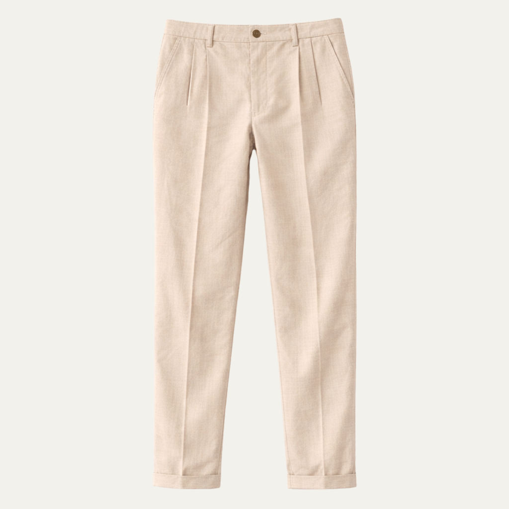 The Windfield Men’s Slim Fit Lightweight Linen Dress Pants