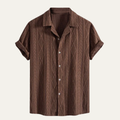 The Stradella Men's Textured Short Sleeve Shirt