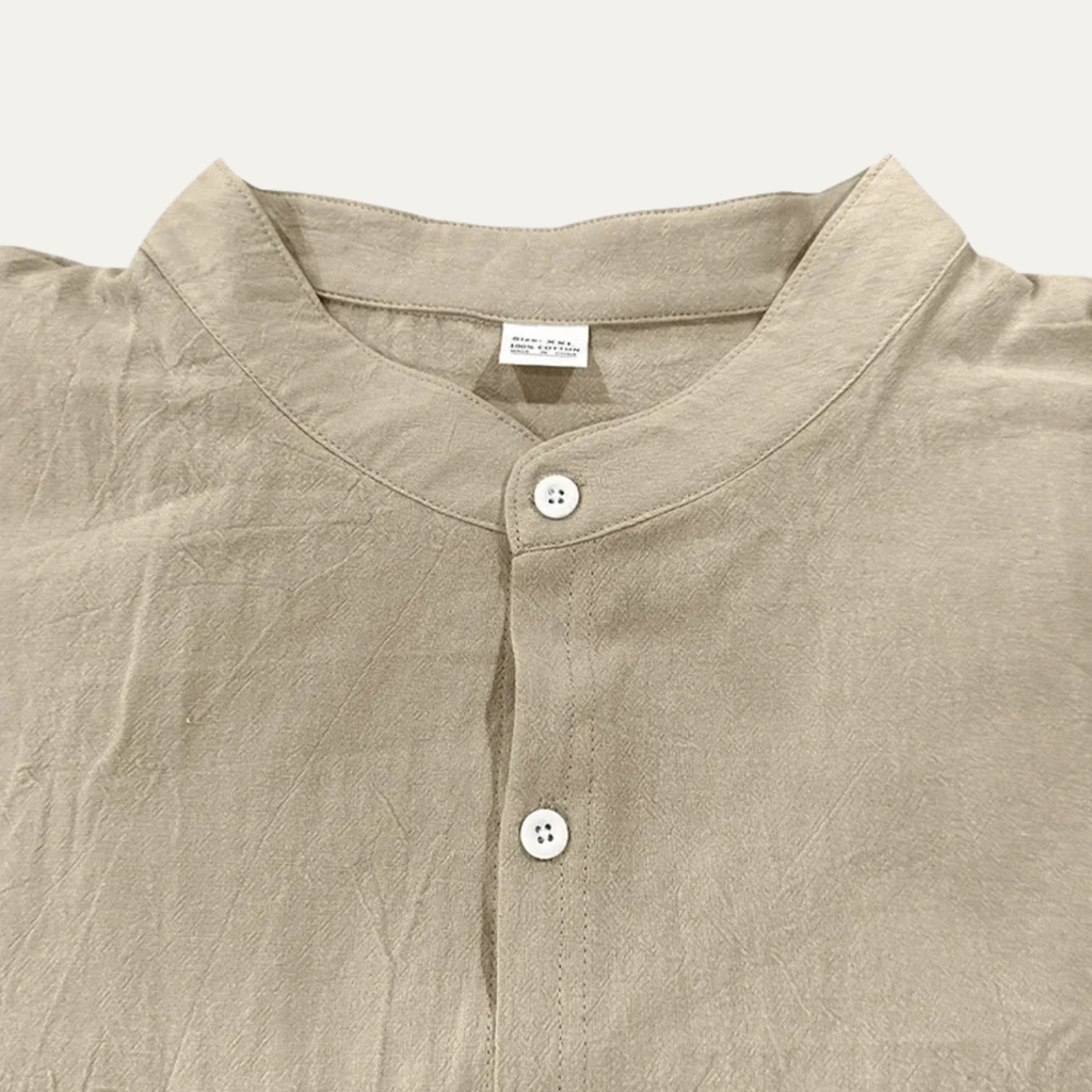 The Meadowwood Men’s Casual Linen Two Piece Set – Shirt & Pants