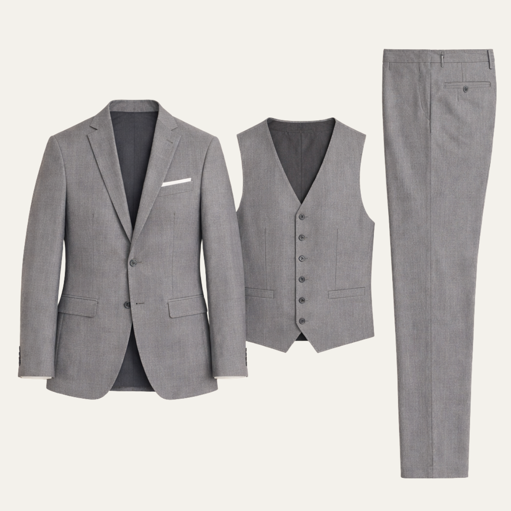 The Saluzzo Men's Classic Two Piece Suit