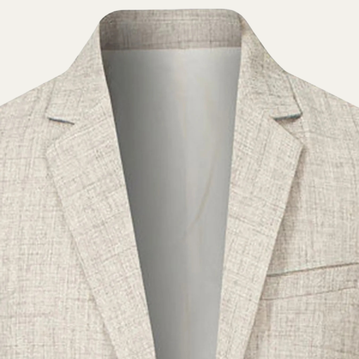 Men's Smart Casual Slim Fit Linen Blazer - Wedding Guest