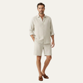 The Brighton Men’s Relaxed Oversized Cotton Button Up Shirt