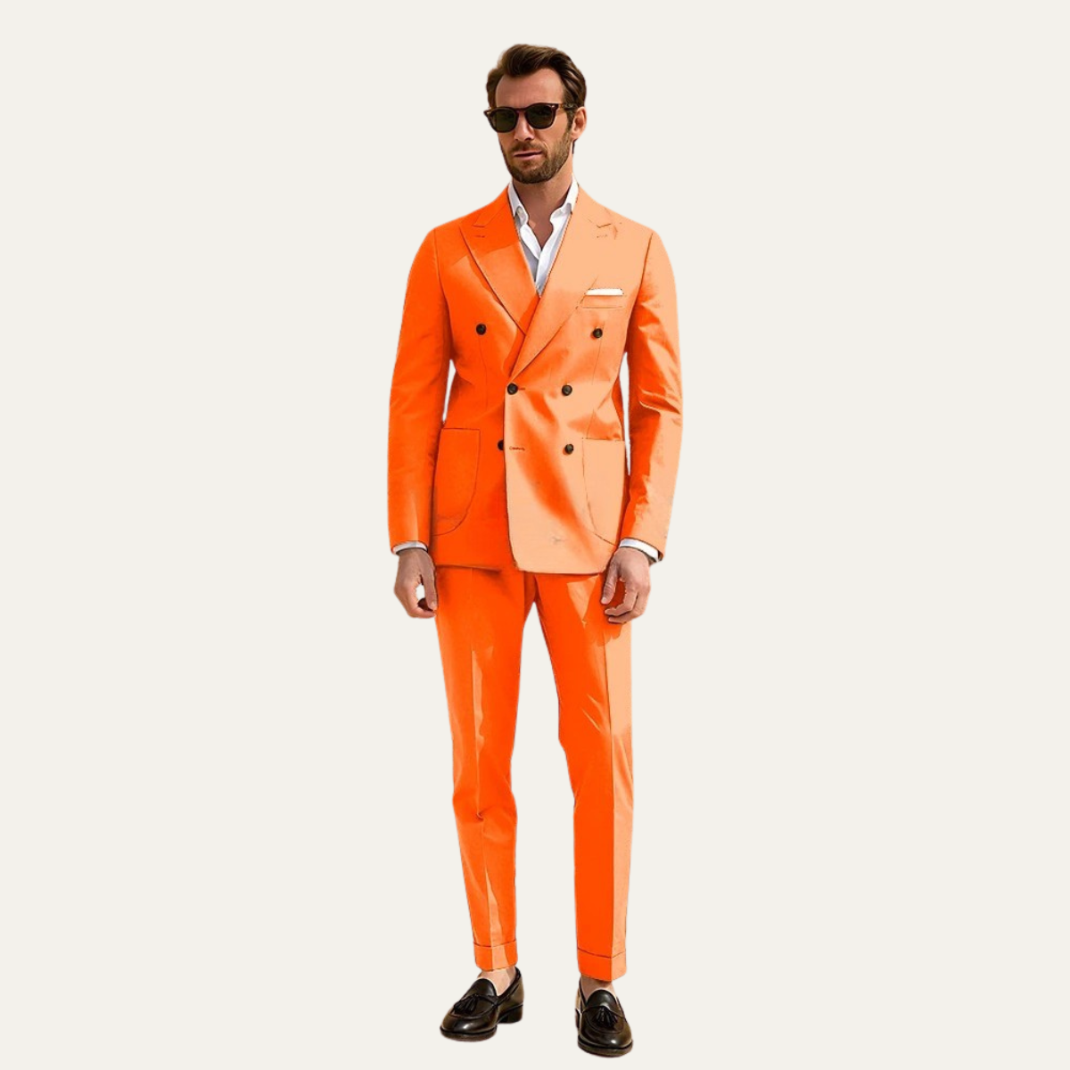 The Rutherford Men’s Double Breasted Smart Suit
