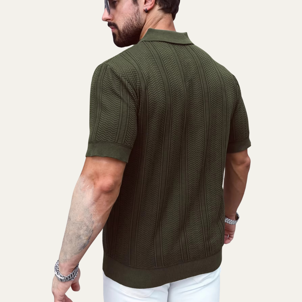 The Westbrook Men’s Smart Knit Polo Shirt
