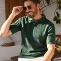 The Naples Men's Knit Polo Shirt