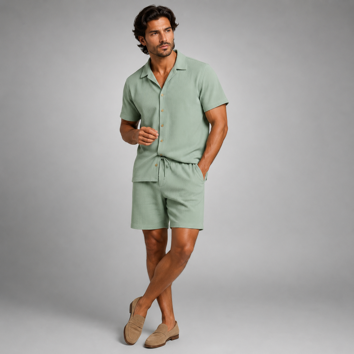 The Corsica Set – Summer Shirt & Pants for Men