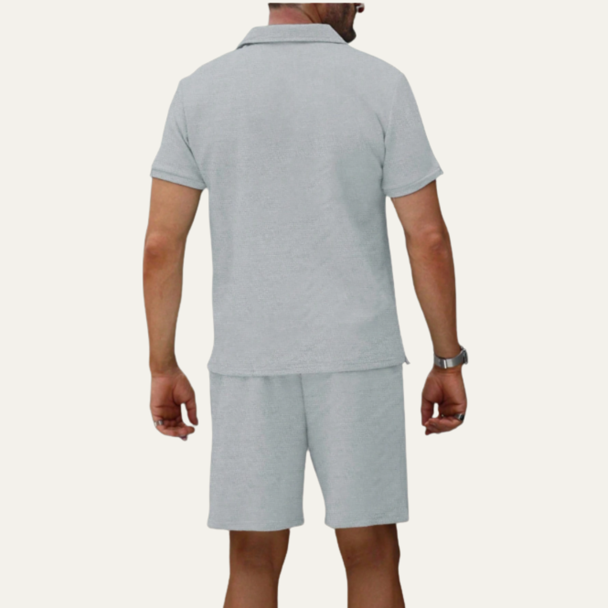 The Rivermoor Men’s Trendy Co Ord Set –  Shirt & Shorts