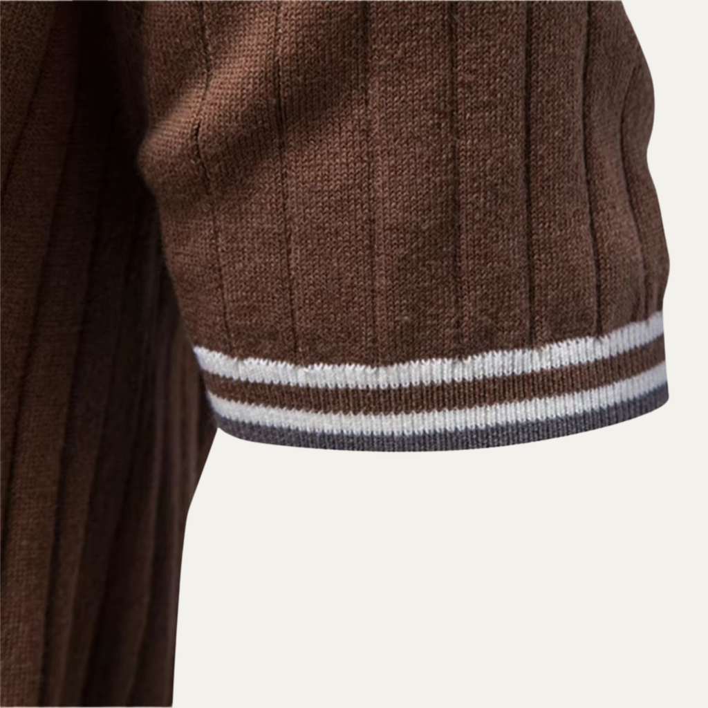 The Timberlake Men’s Knit Polo Shirt