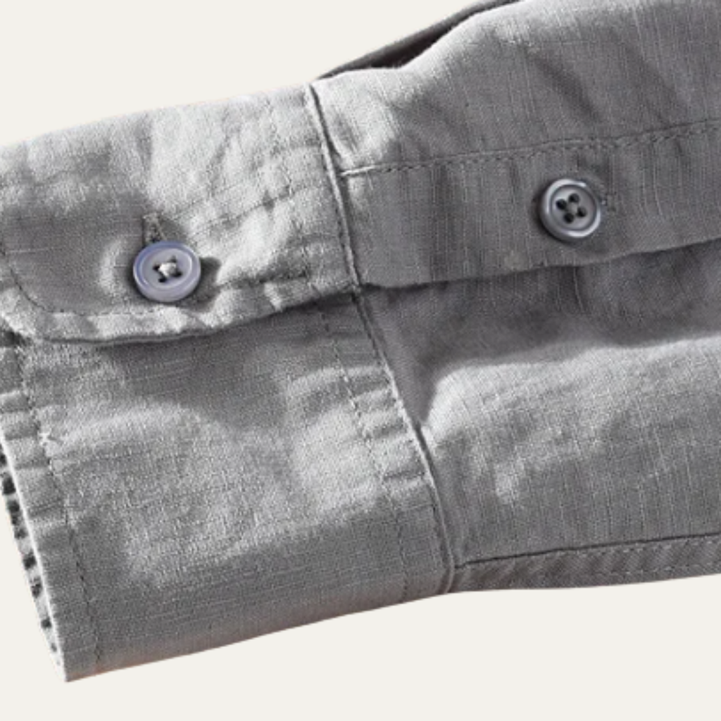 The Willowfield Men’s Summer Linen Cotton Casual Shirt