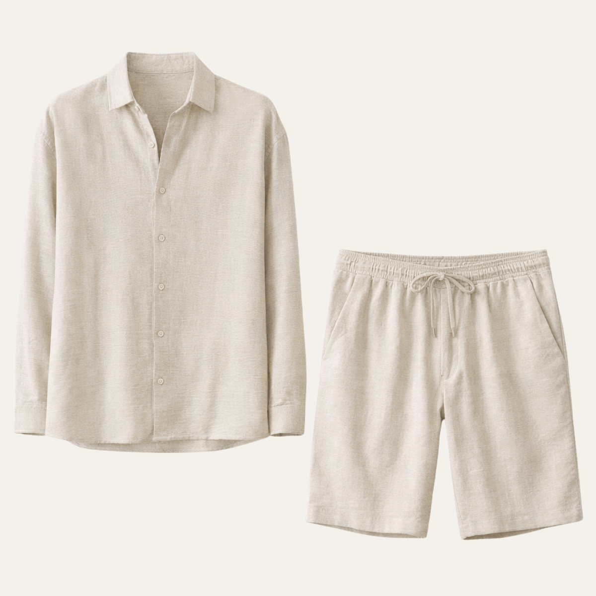 The Brighton Men’s Relaxed Oversized Cotton Button Up Shirt