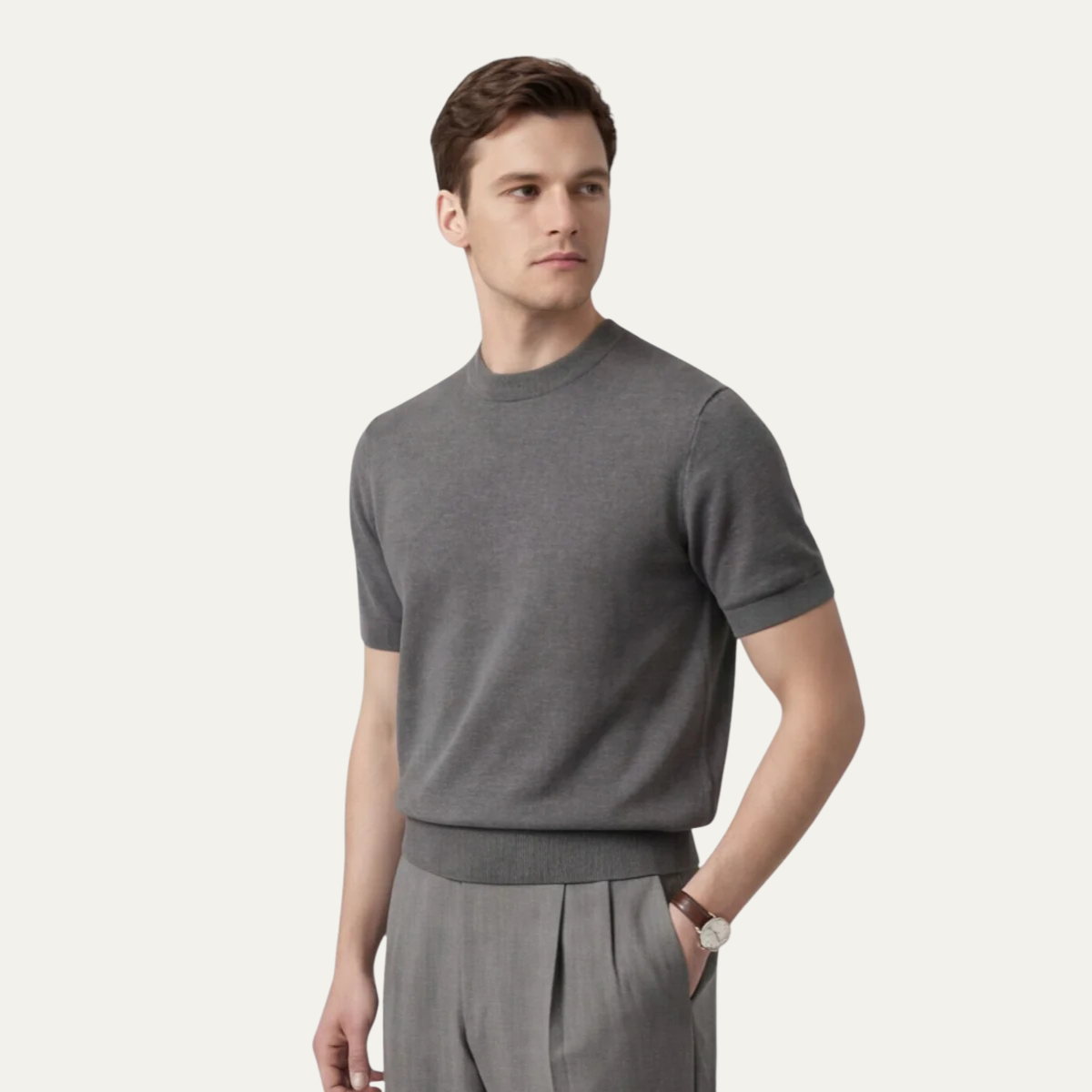 The Fairmont Men’s Cotton Crew Neck T-shirt