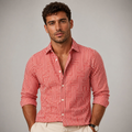 The Dunhill Men’s Lightweight Striped Wrinkle Resistant Shirt