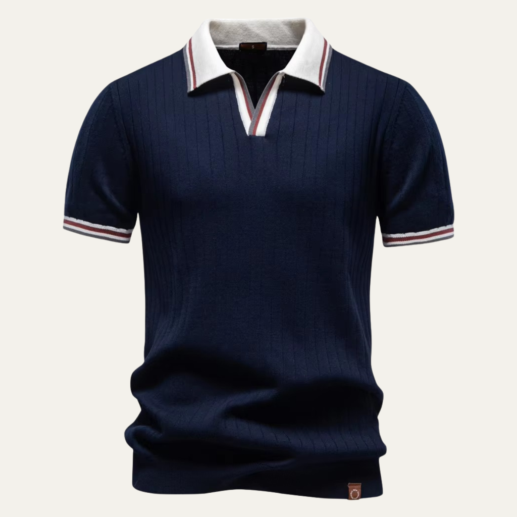 The Timberlake Men’s Knit Polo Shirt