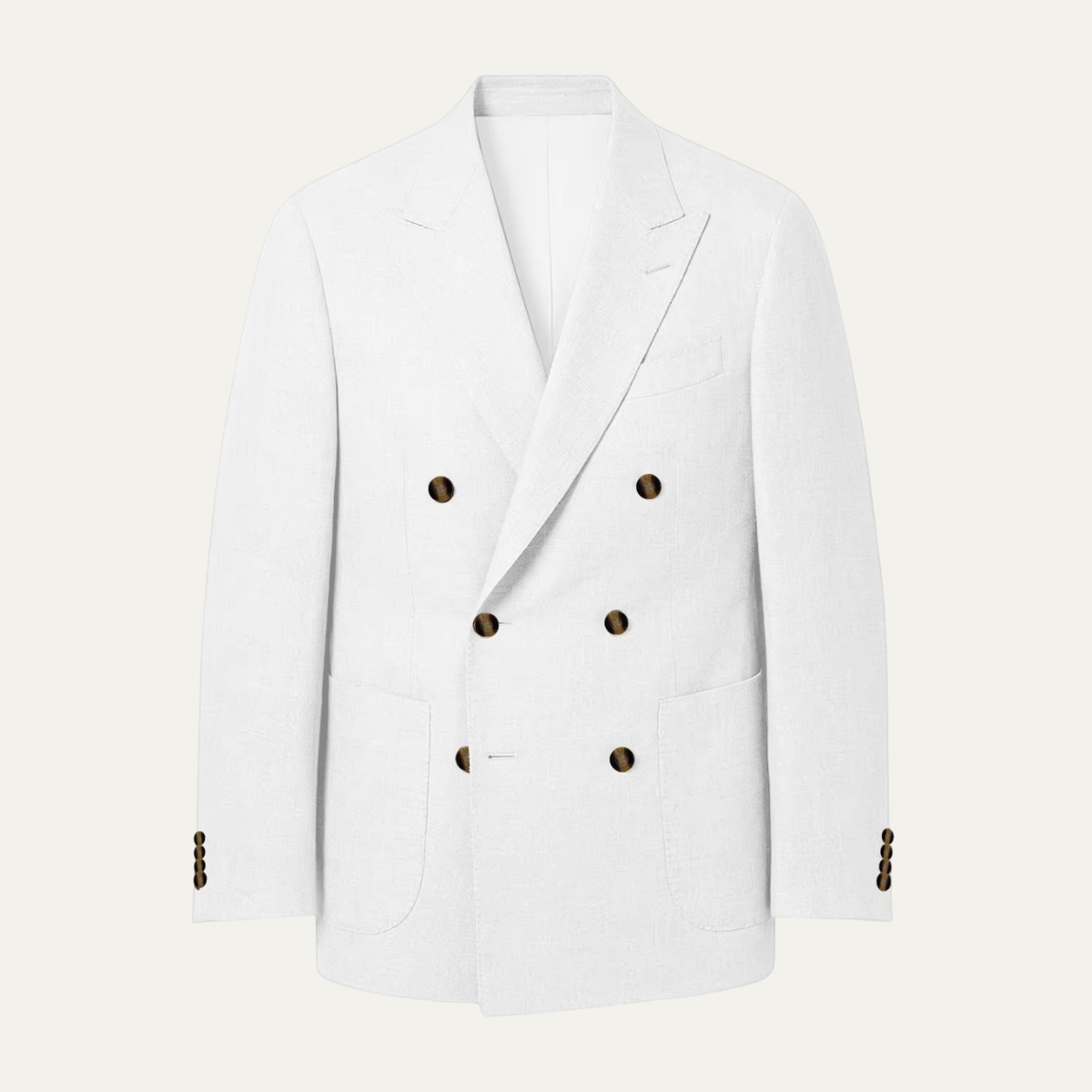 The Brixton Men’s Double Breasted Linen Blazer