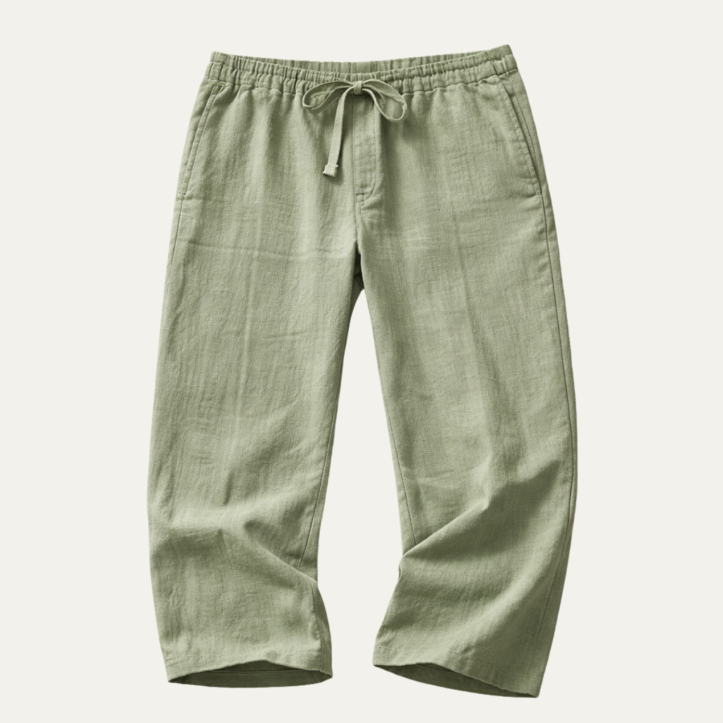 The Wakefield Men’s Breathable Linen Tapered Pants