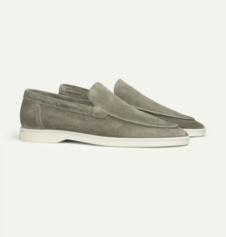 Men’s Faux Leather Loafers Slip On Luxury Shoes