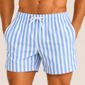 The Tolmezzo Men's Striped Swim Shorts