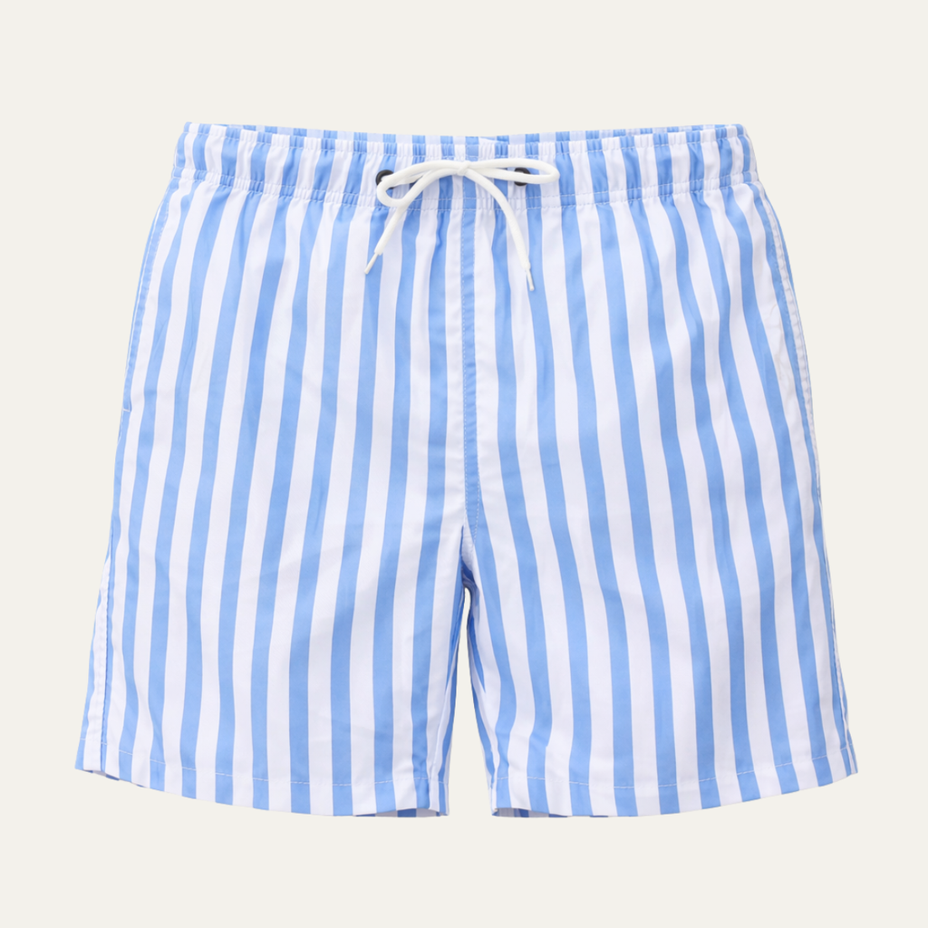 The Tolmezzo Men's Striped Swim Shorts