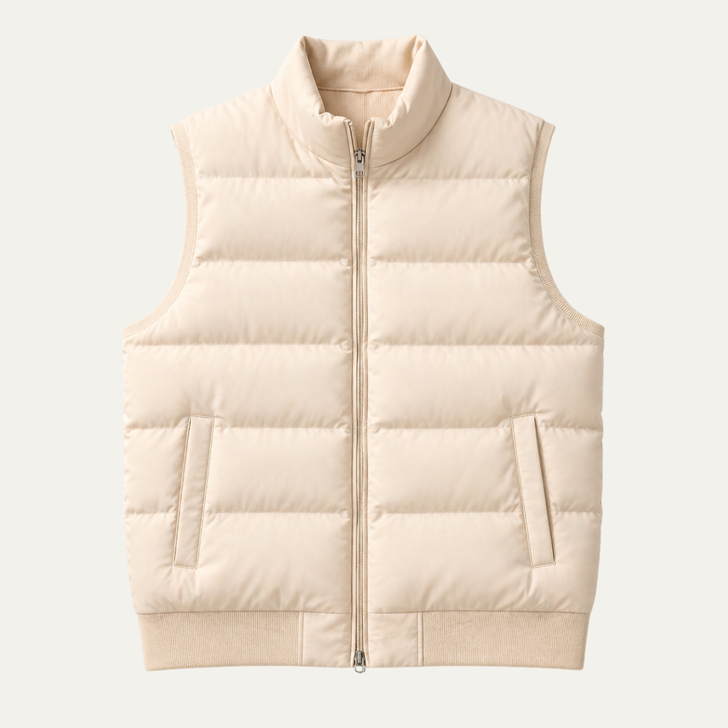 The Caldwell Men’s Lightweight Down Packable Puffer Vest