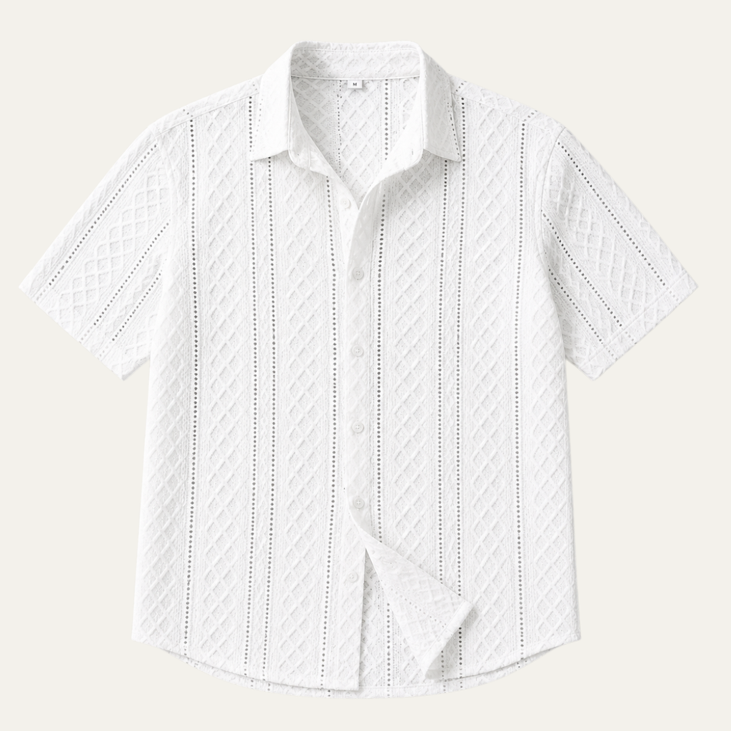 The Ashbury Men’s Smart Knit Summer Shirt